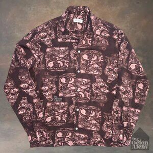 Size M Saturdays NYC Canty Pendant Shirt 'Dark Mauve' M21820CT02 Brand New